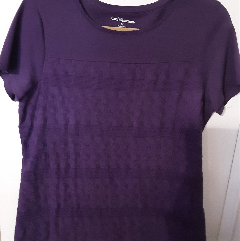Purple womans blouse